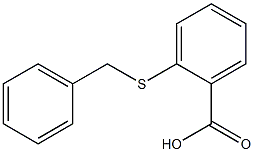 2-(benzylthio)benzoic acid Struktur