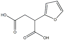 2-(furan-2-yl)butanedioic acid Struktur