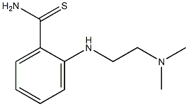 2-{[2-(dimethylamino)ethyl]amino}benzene-1-carbothioamide Struktur