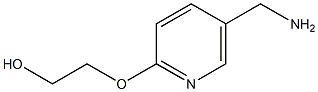 2-{[5-(aminomethyl)pyridin-2-yl]oxy}ethan-1-ol Struktur