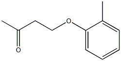 4-(2-methylphenoxy)butan-2-one Struktur