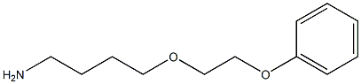 4-(2-phenoxyethoxy)butan-1-amine Struktur