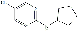 5-chloro-N-cyclopentylpyridin-2-amine Struktur