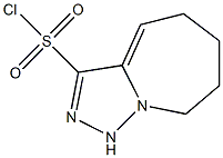 5H,6H,7H,8H,9H-[1,2,4]triazolo[3,4-a]azepine-3-sulfonyl chloride Struktur