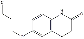 6-(3-chloropropoxy)-3,4-dihydroquinolin-2(1H)-one Struktur