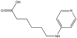 6-(pyridin-4-ylamino)hexanoic acid Struktur