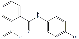 N-(4-hydroxyphenyl)-2-nitrobenzamide Struktur