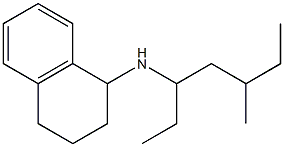 N-(5-methylheptan-3-yl)-1,2,3,4-tetrahydronaphthalen-1-amine Struktur