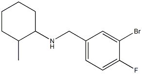 N-[(3-bromo-4-fluorophenyl)methyl]-2-methylcyclohexan-1-amine Struktur