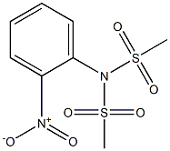 N-{2-nitrophenyl}-N-(methylsulfonyl)methanesulfonamide Struktur