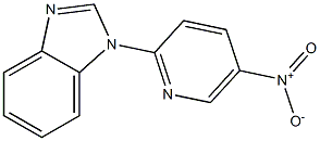 1-{5-nitro-2-pyridinyl}-1H-benzimidazole Struktur