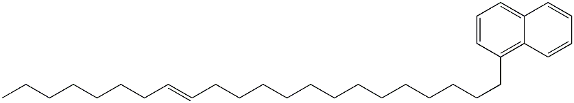 1-(14-Docosenyl)naphthalene Struktur