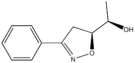 (5S)-5-[(1R)-1-Hydroxyethyl]-3-phenyl-2-isoxazoline Struktur