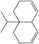 1,2,4a,7,8,8a-Hexahydro-8a-isopropylnaphthalene Struktur