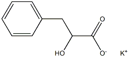 (-)-3-Phenyl-L-lactic acid potassium salt Struktur