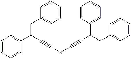 Phenyl(4-phenyl-1-butynyl) sulfide Struktur