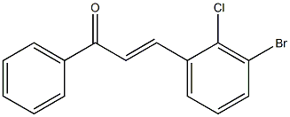 2-Chloro-3BromoChalcone Struktur