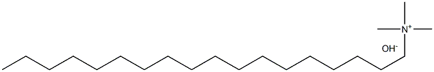 Octadecyltrimethylammonium hydroxide Struktur