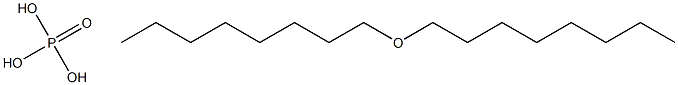 Octanol ether phosphate Struktur