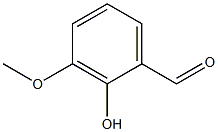 3-Methoxysalicylaldehyde Struktur