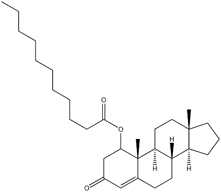 1-testosterone undecanoate Struktur