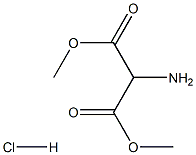 Aminomalonic acid dimethyl ester hydrochloride Struktur