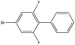 4-Bromo-2,6-difluorobiphenyl Struktur