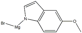 5-methoxyindolylmagnesium bromide Struktur