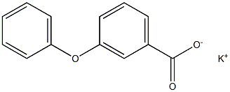 POTASSIUM-3-PHENOXYBENZOATE Struktur