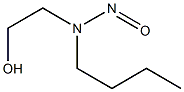 N-NITROSO-(2-HYDROXYETHYL)-N-BUTYLAMINE Struktur