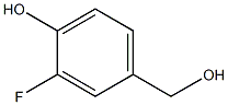 3-FLUORO-4-HYDROXYBENZYL ALCOHOL Struktur