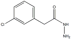 2-(3-chlorophenyl)acetohydrazide Struktur