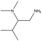 N2,N2,3-trimethyl-butane-1,2-diamine Struktur