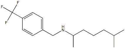 (6-methylheptan-2-yl)({[4-(trifluoromethyl)phenyl]methyl})amine Struktur