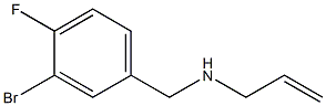 [(3-bromo-4-fluorophenyl)methyl](prop-2-en-1-yl)amine Struktur