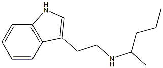 [2-(1H-indol-3-yl)ethyl](pentan-2-yl)amine Struktur