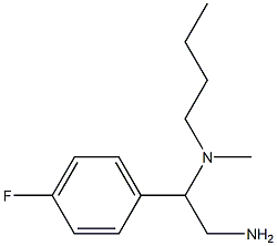 [2-amino-1-(4-fluorophenyl)ethyl](butyl)methylamine Struktur