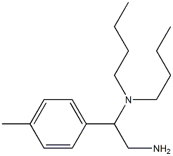 [2-amino-1-(4-methylphenyl)ethyl]dibutylamine Struktur