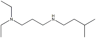 [3-(diethylamino)propyl](3-methylbutyl)amine Struktur