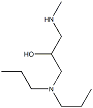 [3-(dipropylamino)-2-hydroxypropyl](methyl)amine Struktur