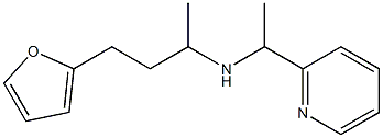 [4-(furan-2-yl)butan-2-yl][1-(pyridin-2-yl)ethyl]amine Struktur