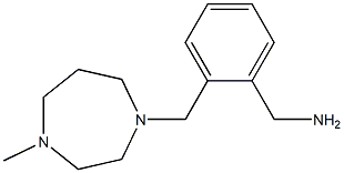 {2-[(4-methyl-1,4-diazepan-1-yl)methyl]phenyl}methanamine Struktur