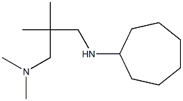 {2-[(cycloheptylamino)methyl]-2-methylpropyl}dimethylamine Struktur