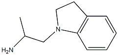 1-(2,3-dihydro-1H-indol-1-yl)propan-2-amine Struktur