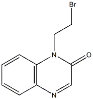 1-(2-bromoethyl)quinoxalin-2(1H)-one Struktur