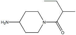 1-(2-methylbutanoyl)piperidin-4-amine Struktur