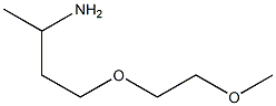 1-(3-aminobutoxy)-2-methoxyethane Struktur