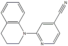 2-(3,4-dihydroquinolin-1(2H)-yl)isonicotinonitrile Struktur