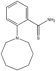 2-(azocan-1-yl)benzene-1-carbothioamide Struktur