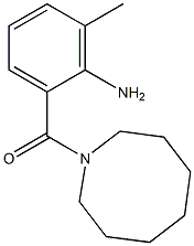 2-(azocan-1-ylcarbonyl)-6-methylaniline Struktur